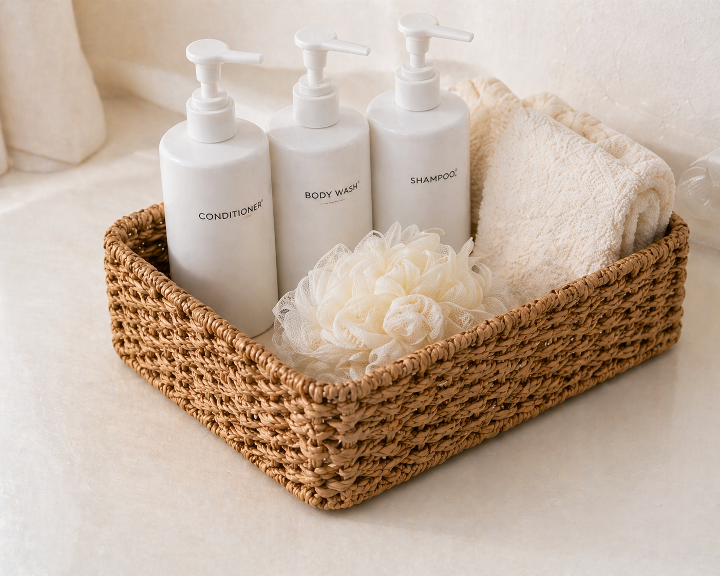 Woven Seagrass Basket