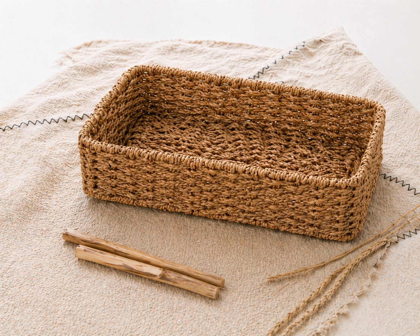 Woven Seagrass Basket
