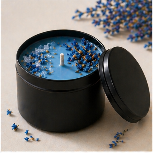 Dried Floral Scented Candles
