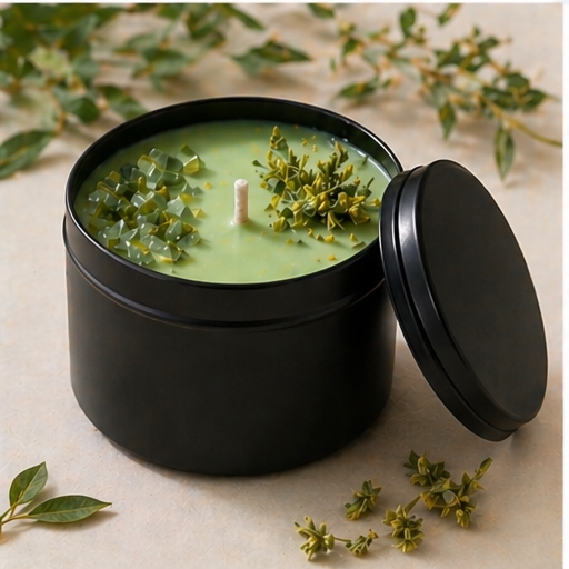 Dried Floral Scented Candles