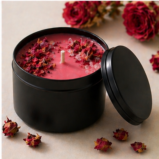 Dried Floral Scented Candles