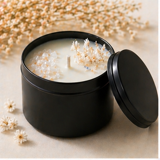 Dried Floral Scented Candles